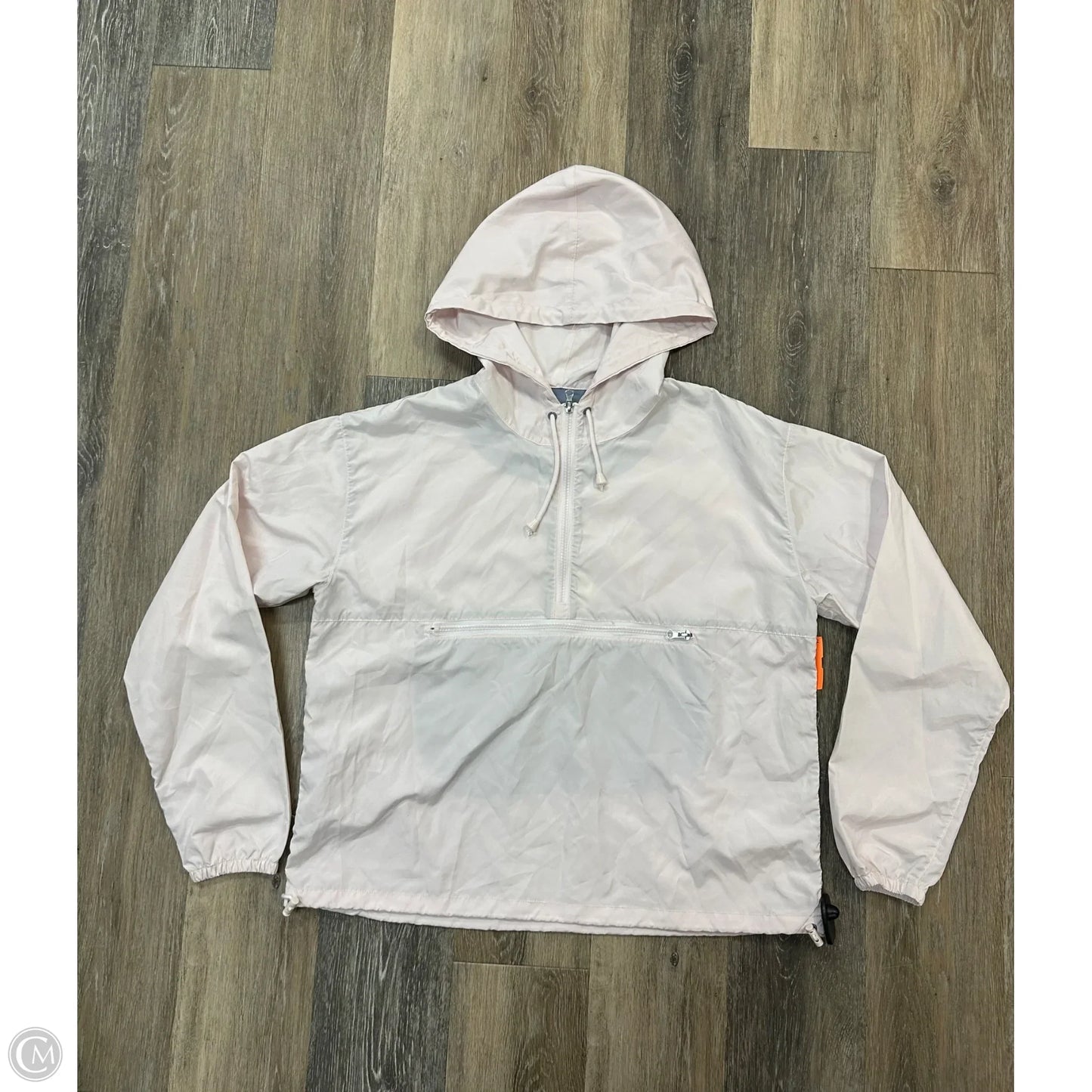 Jacket Windbreaker By Thread And Supply In Pink, Size: L
