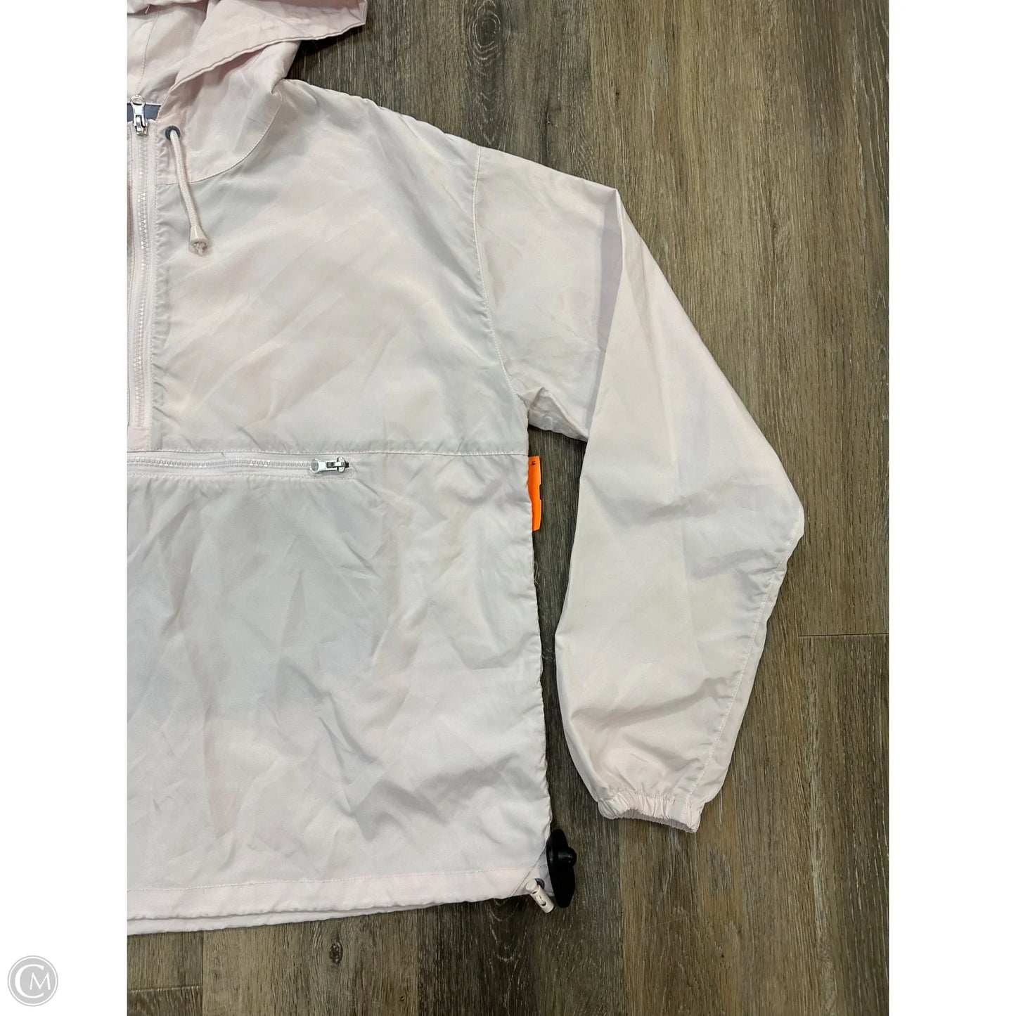 Jacket Windbreaker By Thread And Supply In Pink, Size: L