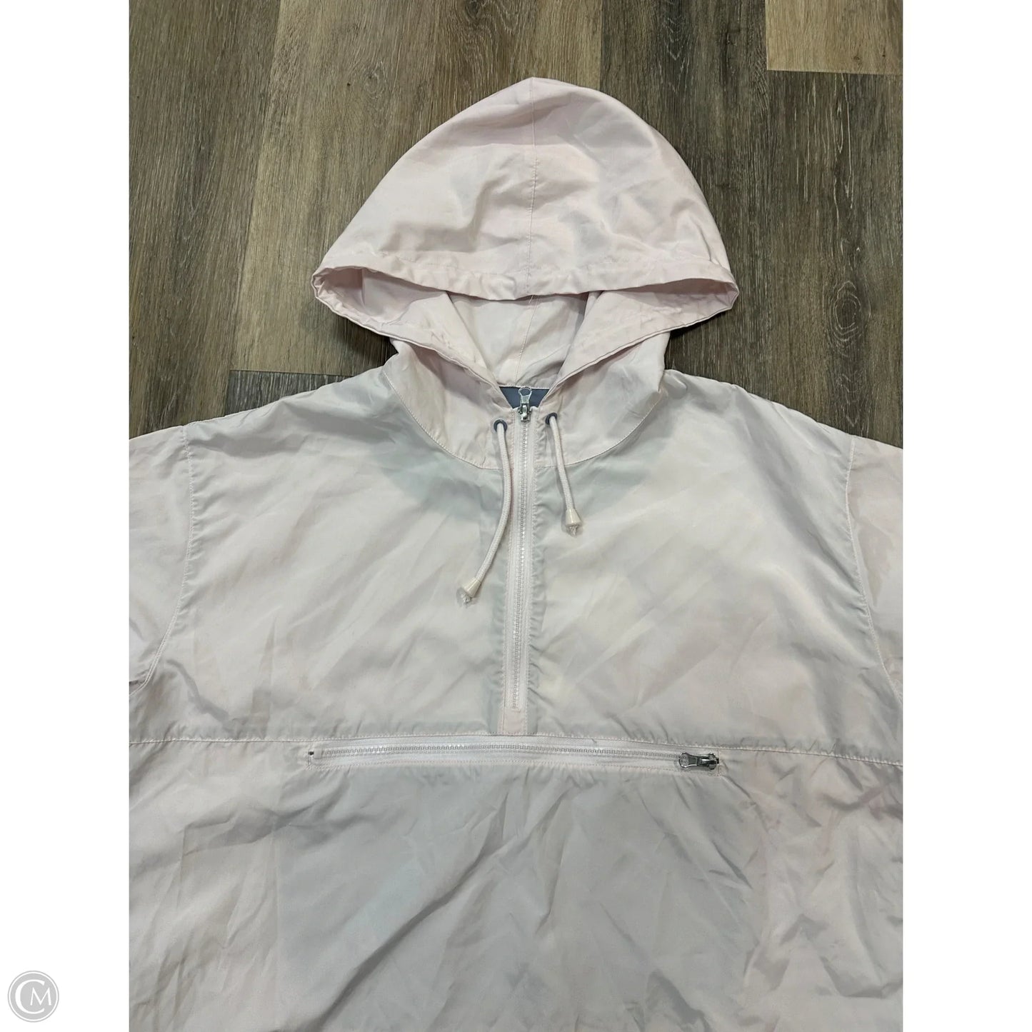 Jacket Windbreaker By Thread And Supply In Pink, Size: L