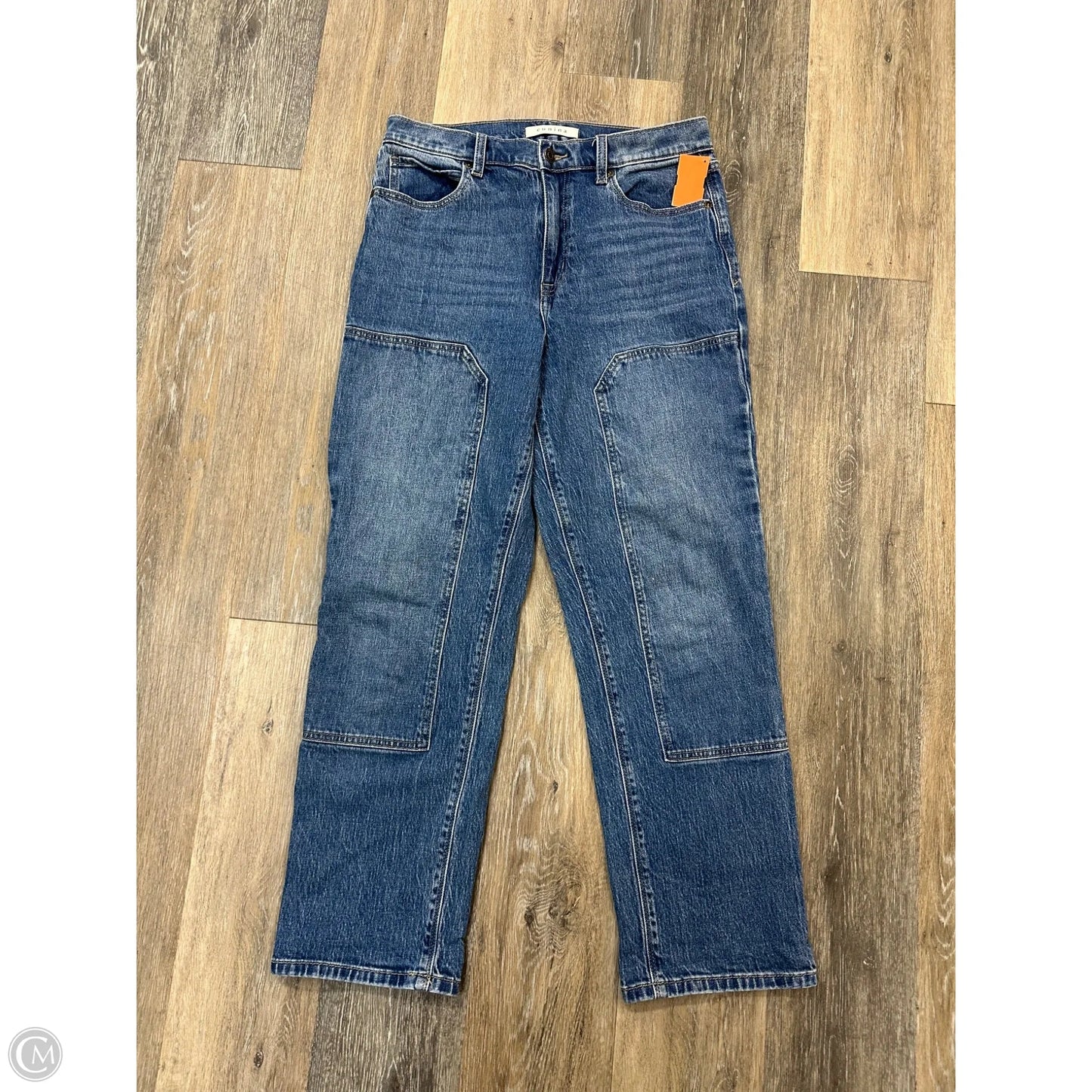 Jeans Wide Leg By Eunina In Blue Denim, Size: 8