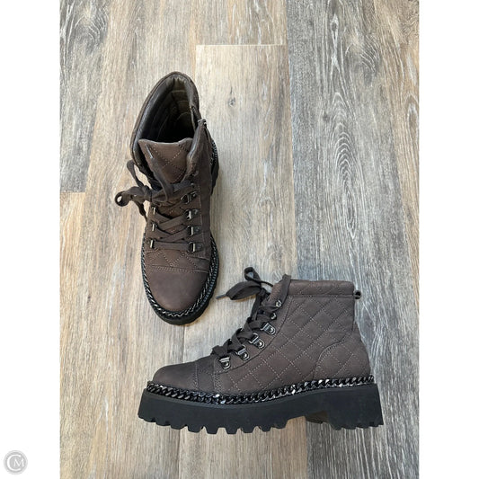 Boots Combat By Vince Camuto In Brown, Size: 6.5