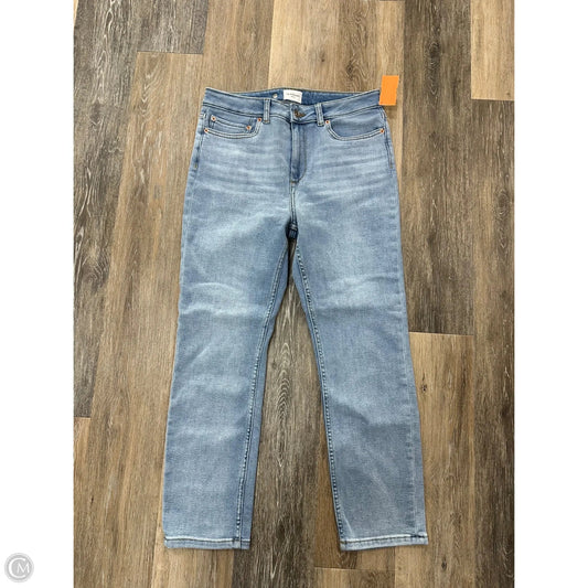 Jeans Straight By 7Diamonds In Blue Denim, Size: 10