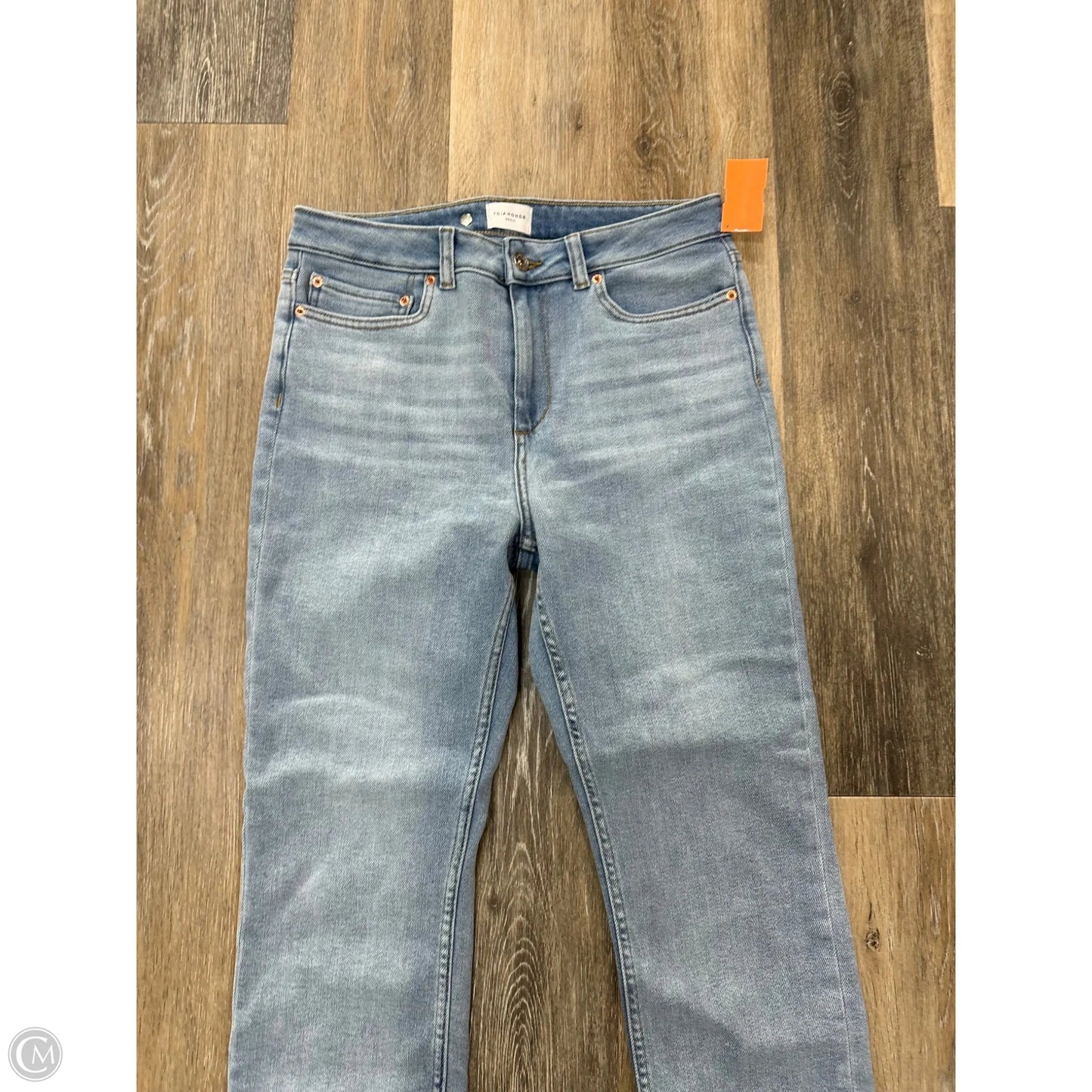 Jeans Straight By 7Diamonds In Blue Denim, Size: 10