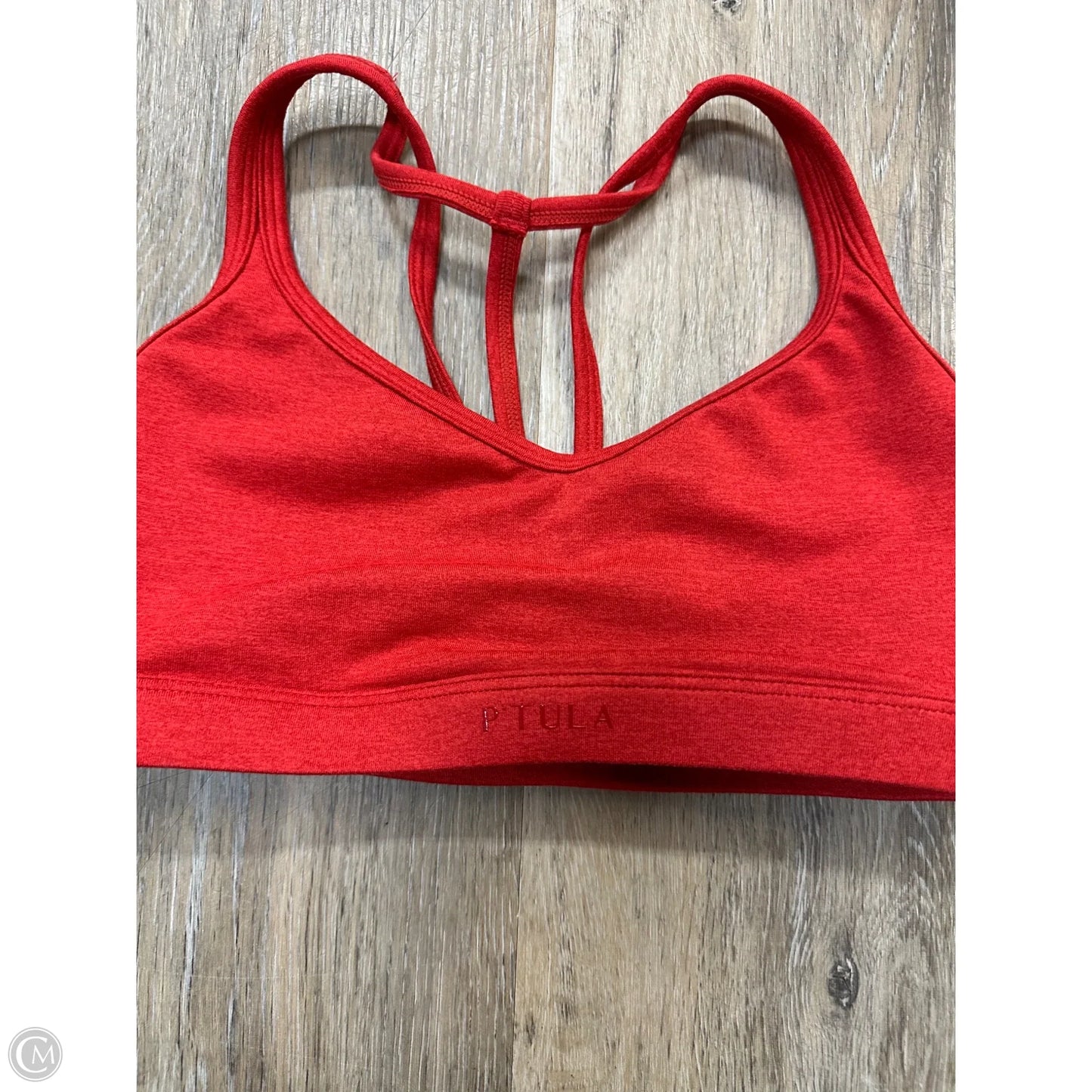Athletic Bra By P’Tula In Red, Size: S