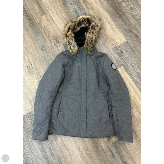 Coat Puffer & Quilted By Obermeyer In Grey, Size: 12