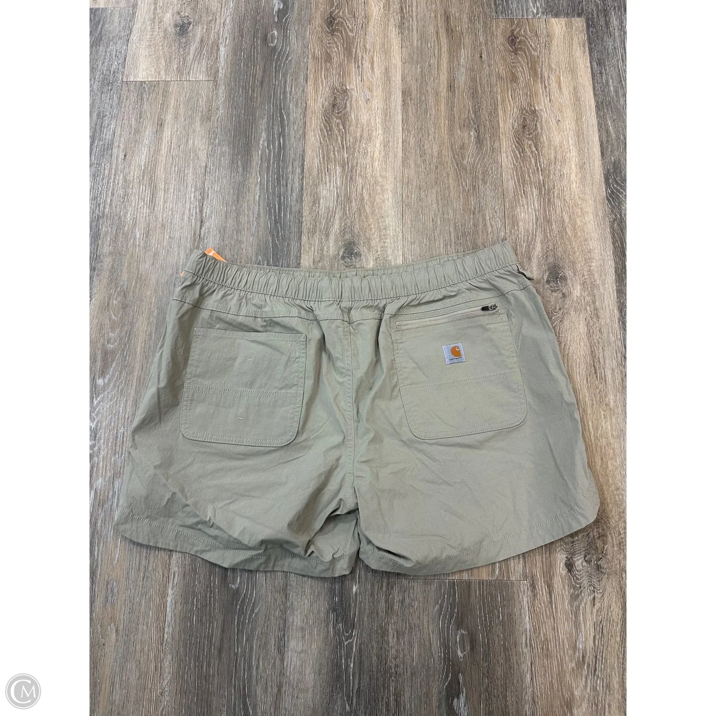 Athletic Shorts By Carhartt In Taupe, Size: Xl