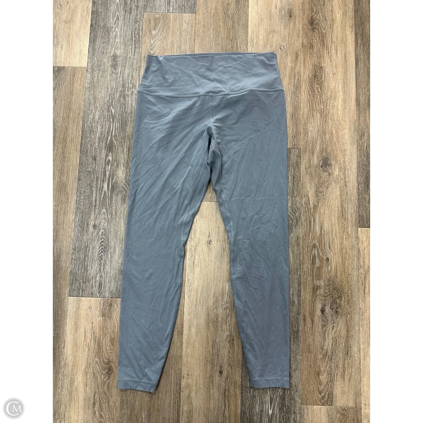 Athletic Leggings By Lululemon In Blue, Size: 12
