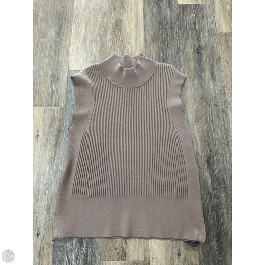 Vest Sweater By Varley In Brown, Size: L