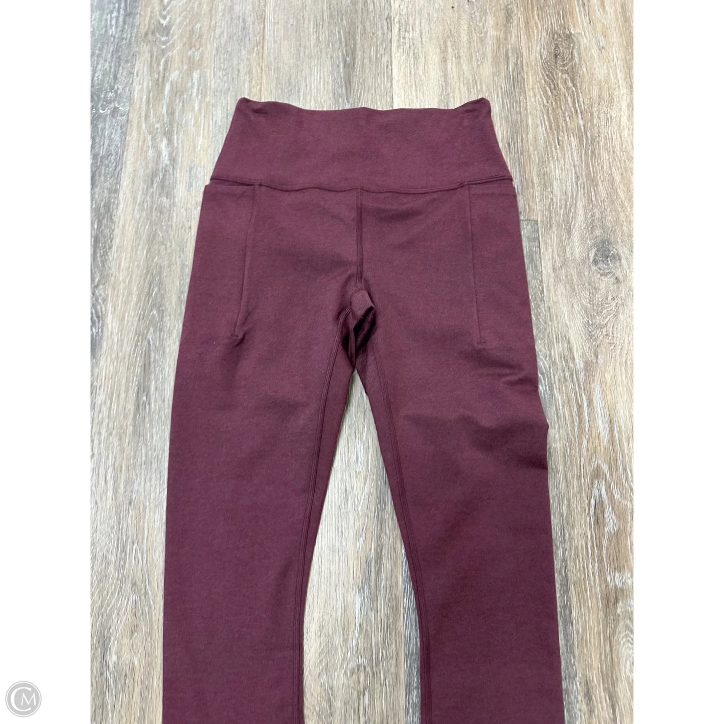 Athletic Leggings By Prana In Red, Size: S