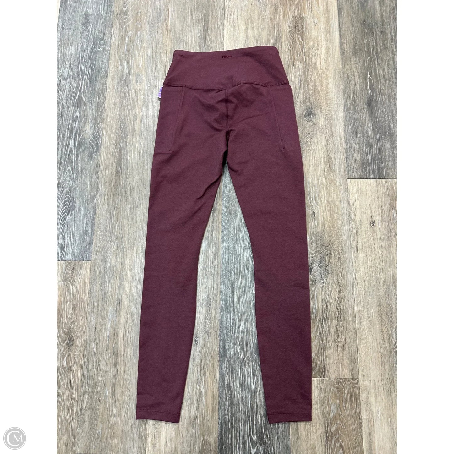 Athletic Leggings By Prana In Red, Size: S