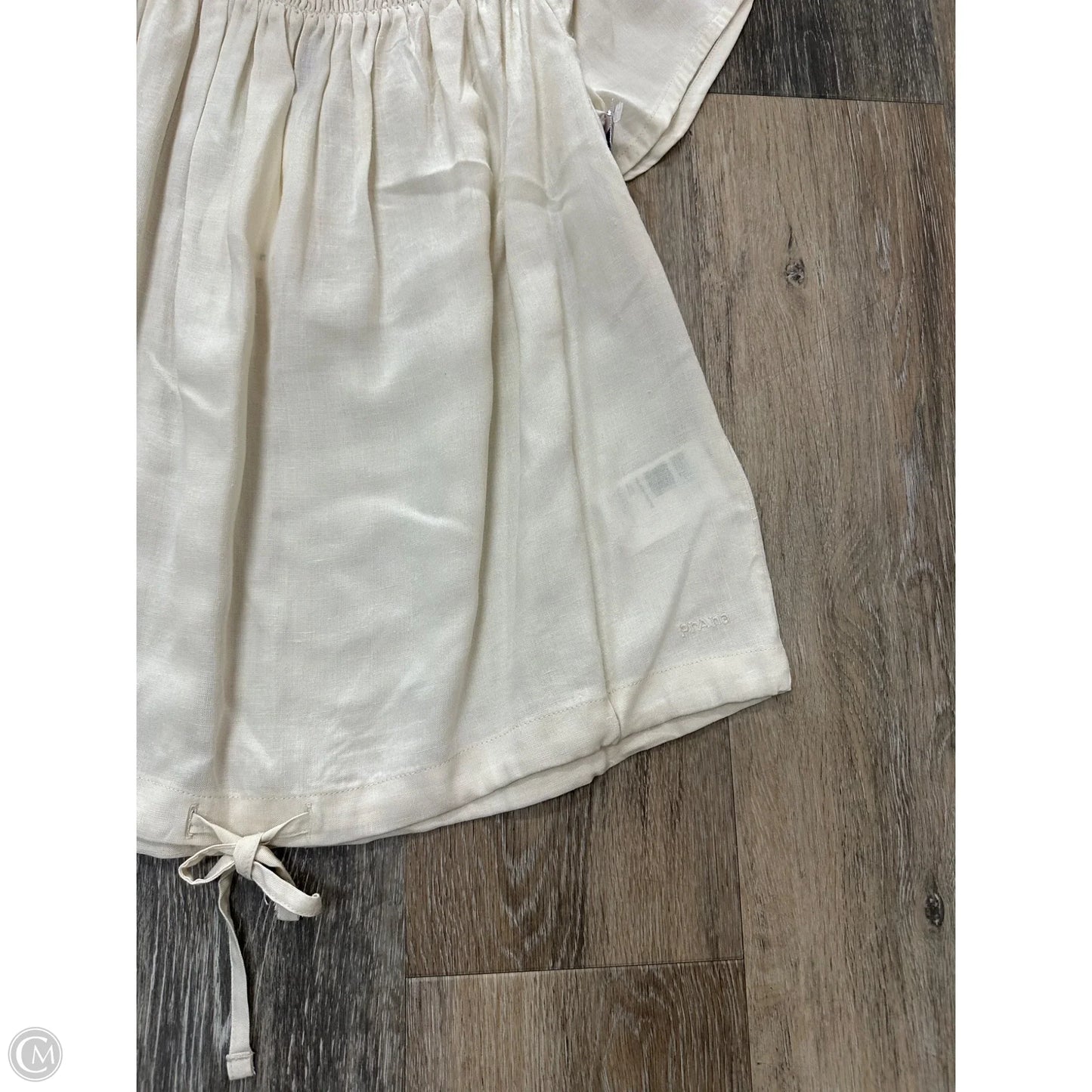 Top Short Sleeve By Prana In Cream, Size: S