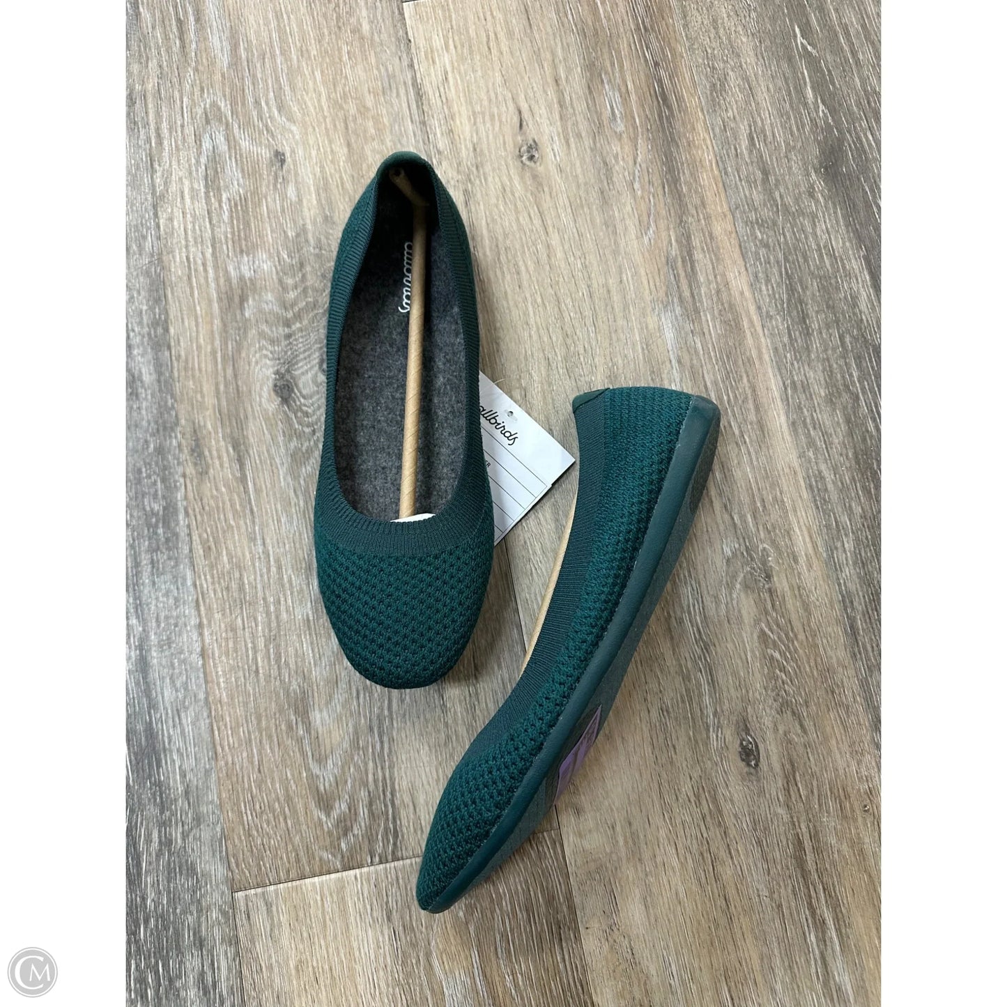 Shoes Flats By Allbirds In Green, Size: 7