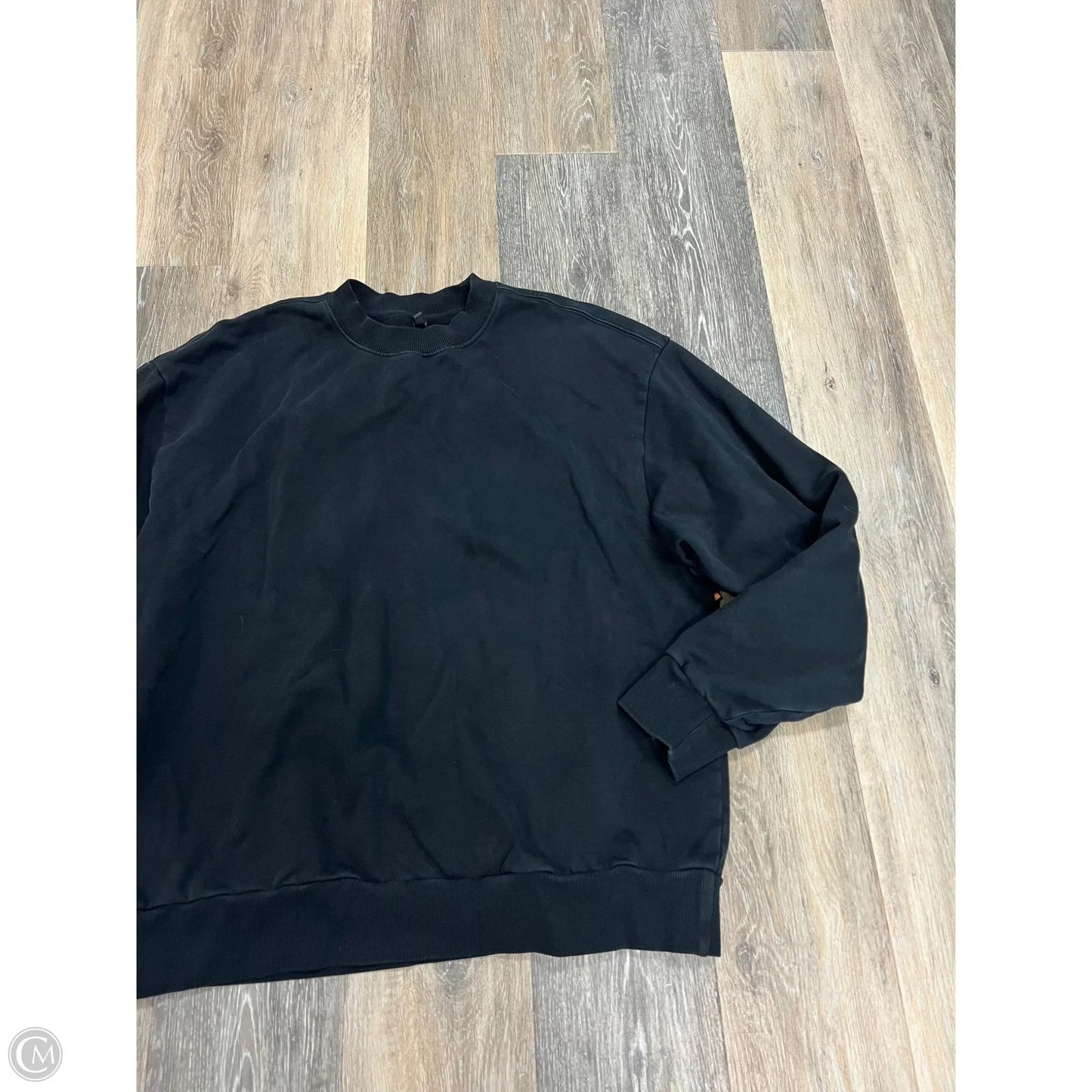 Sweatshirt Crewneck By Skims In Black, Size: L