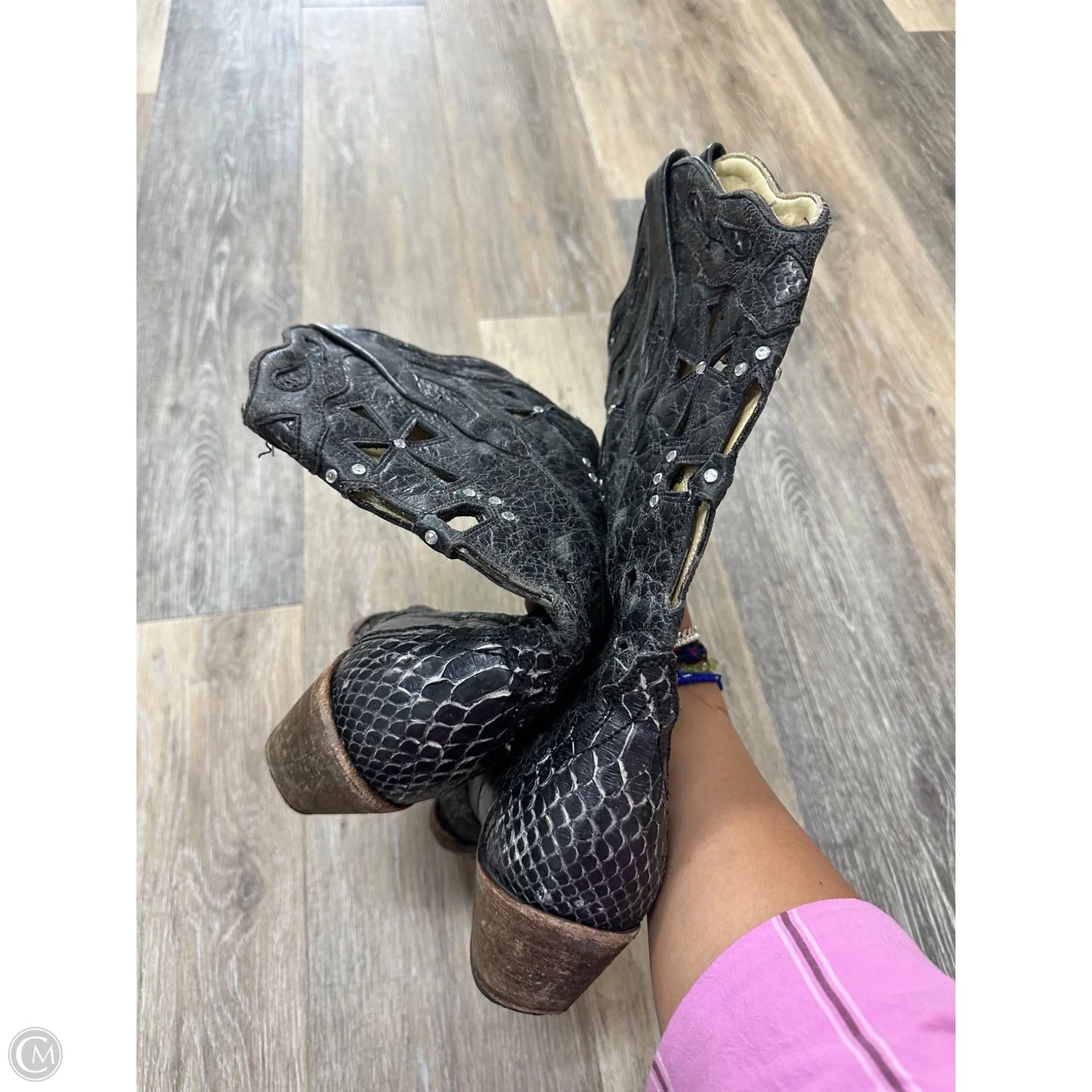 Boots Western By Corral In Black, Size: 6.5
