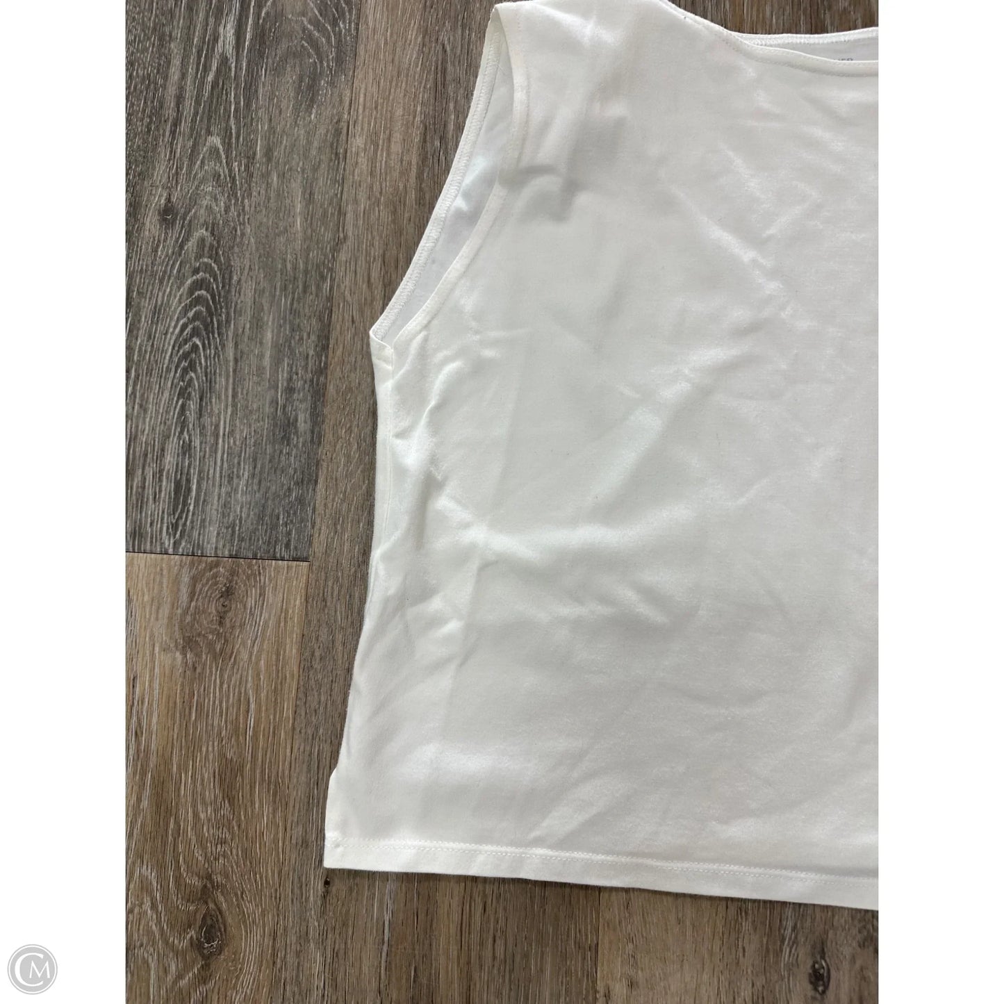 Tank Top By Eileen Fisher In White, Size: S