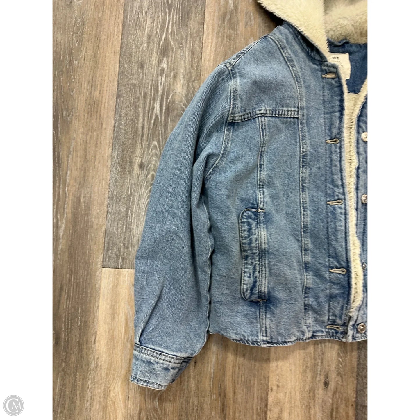 Jacket Other By We The Free In Blue Denim, Size: Xs