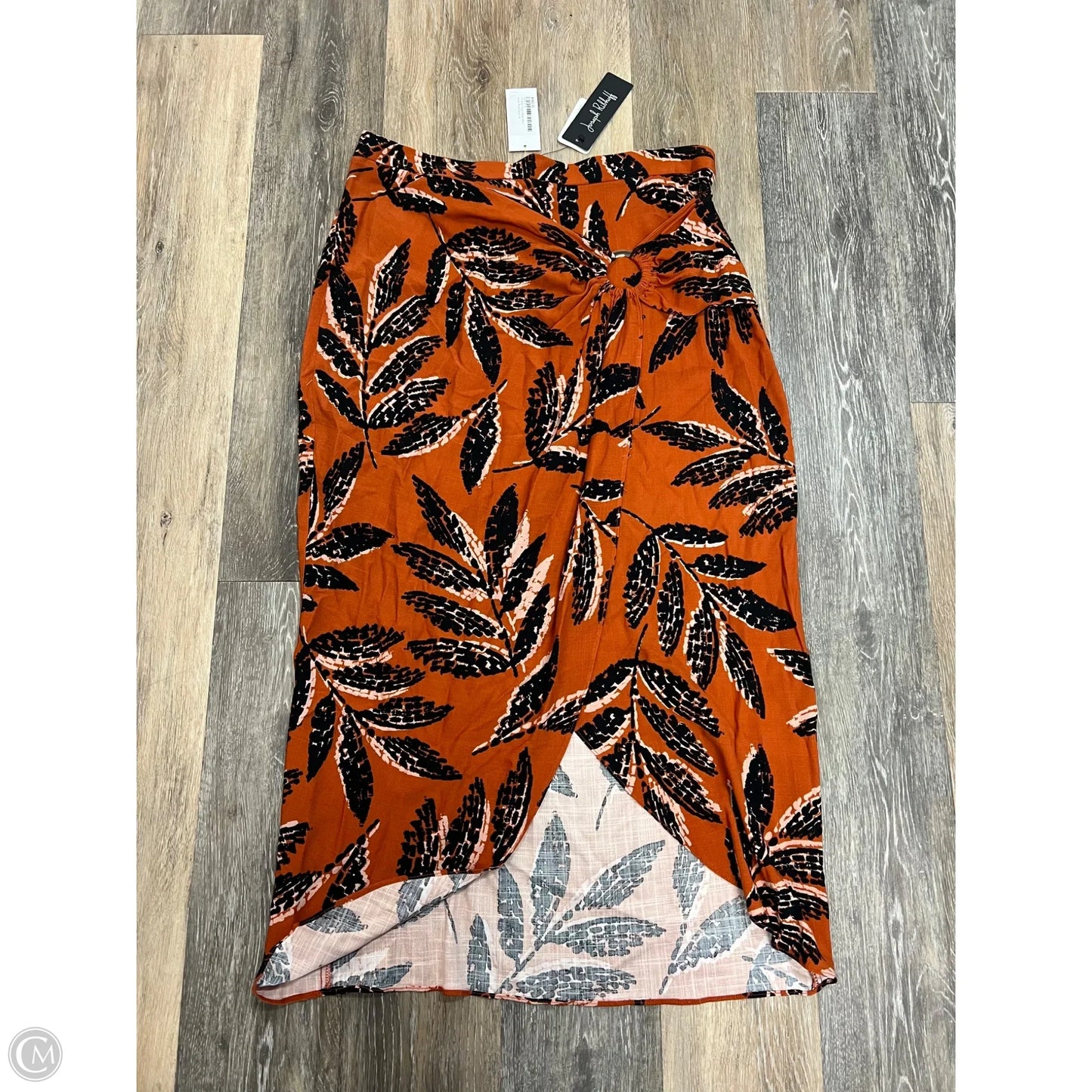 Skirt Maxi By Joseph Ribkoff In Orange, Size: 14