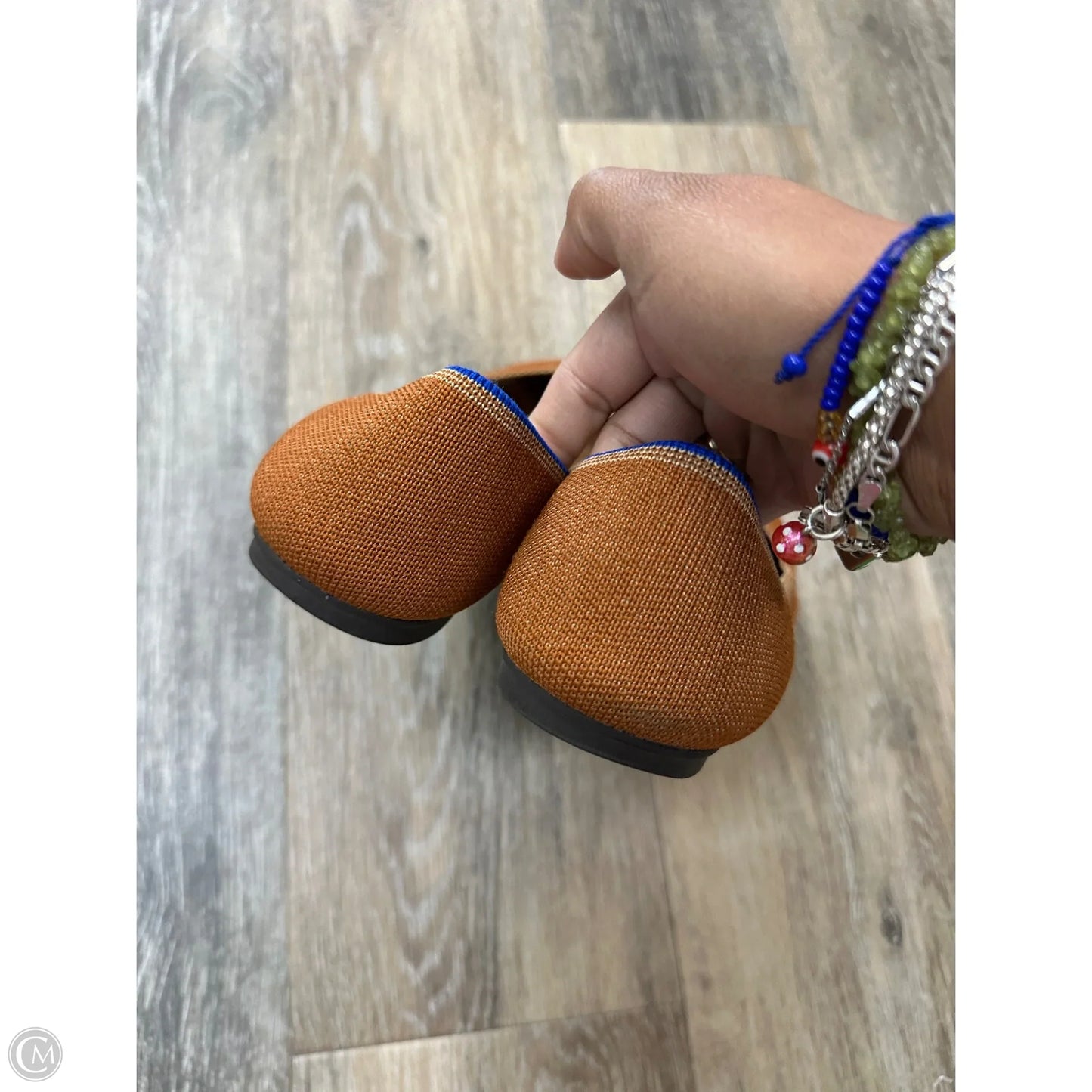 Sandals Flats By Rothys In Orange, Size: 8