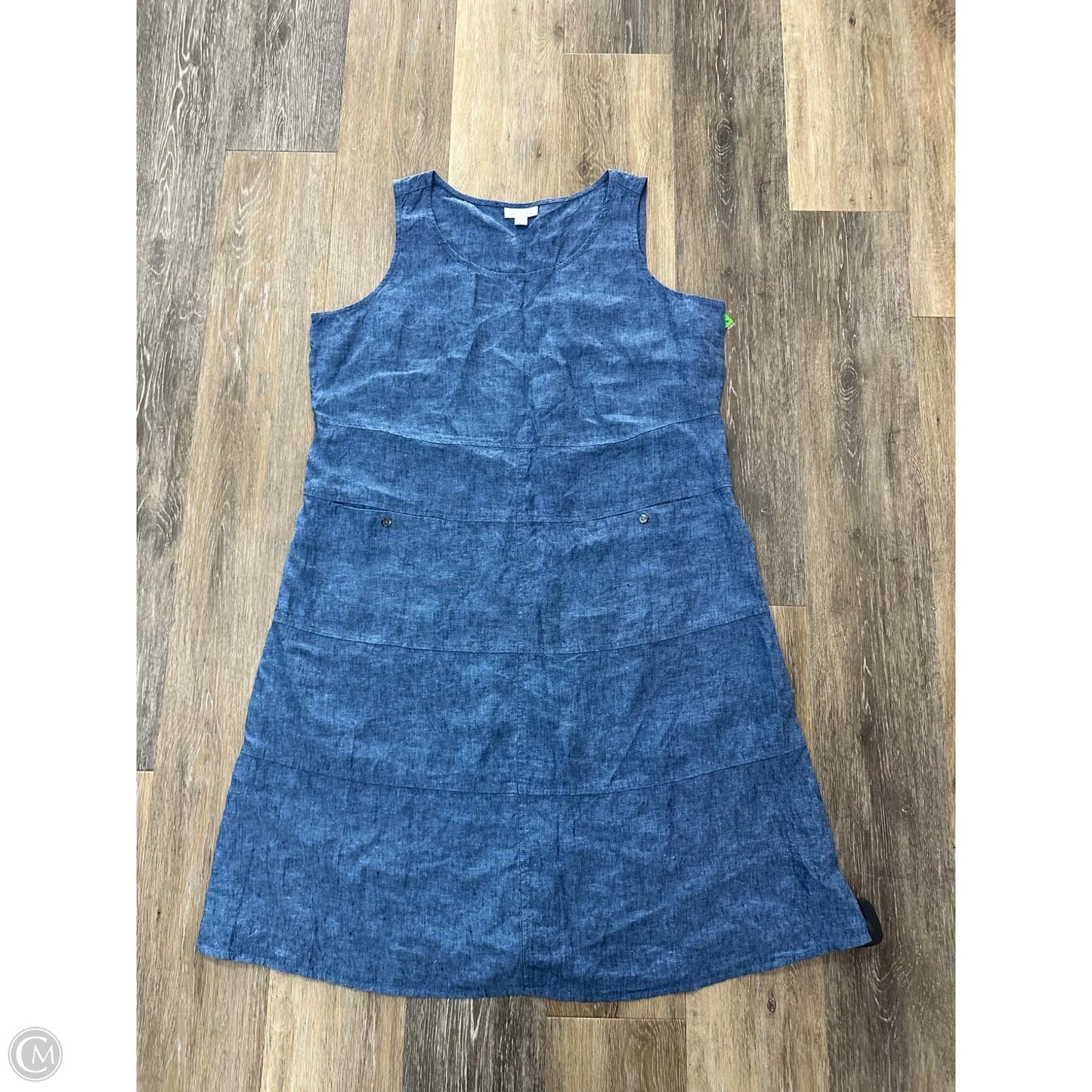 Dress Casual Midi By Pure Jill In Blue, Size: Lp