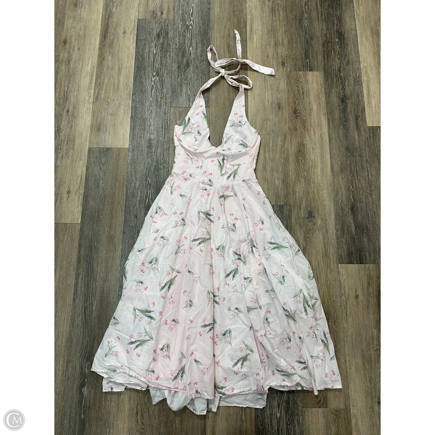 Dress Casual Maxi By Klesis In Floral Print, Size: M