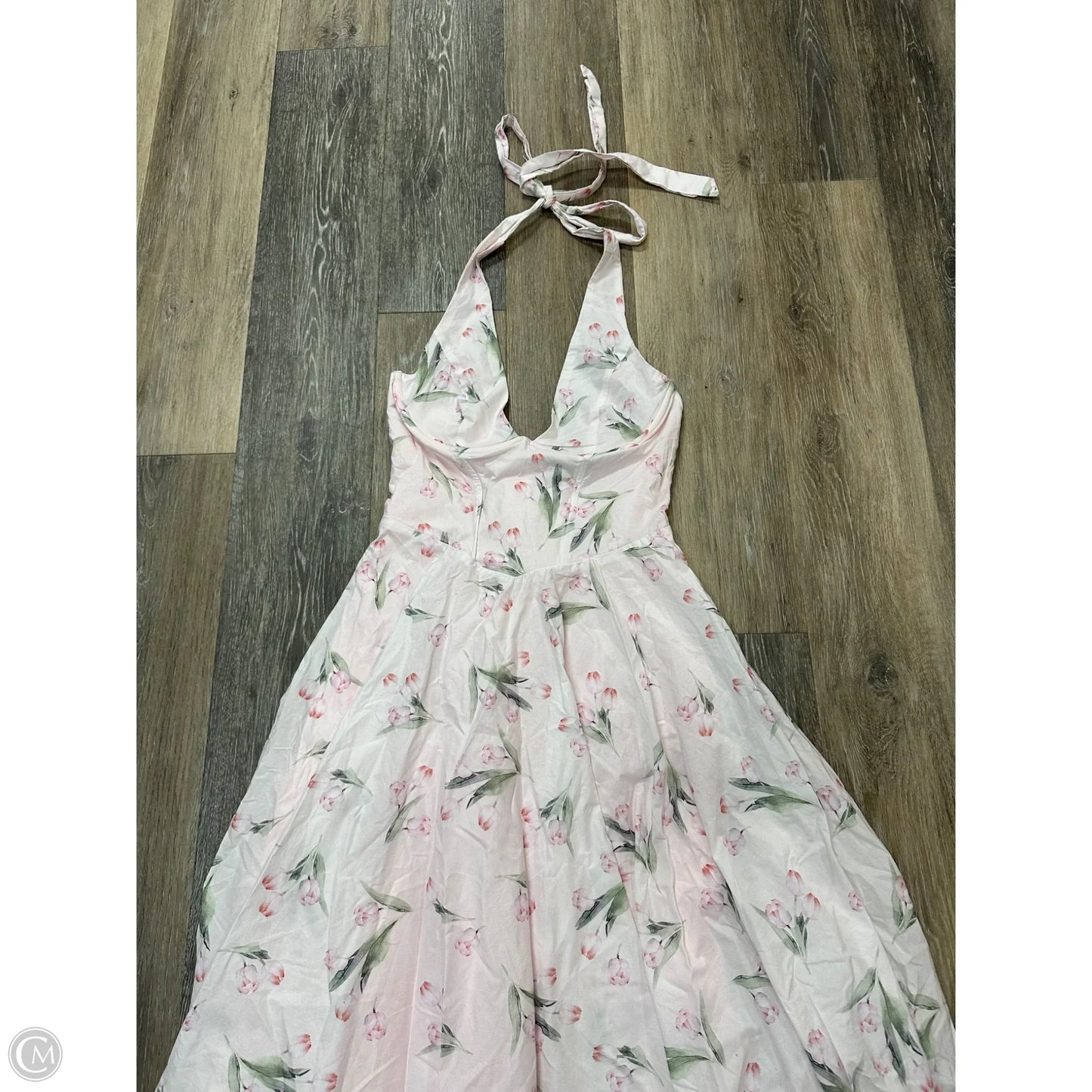 Dress Casual Maxi By Klesis In Floral Print, Size: M