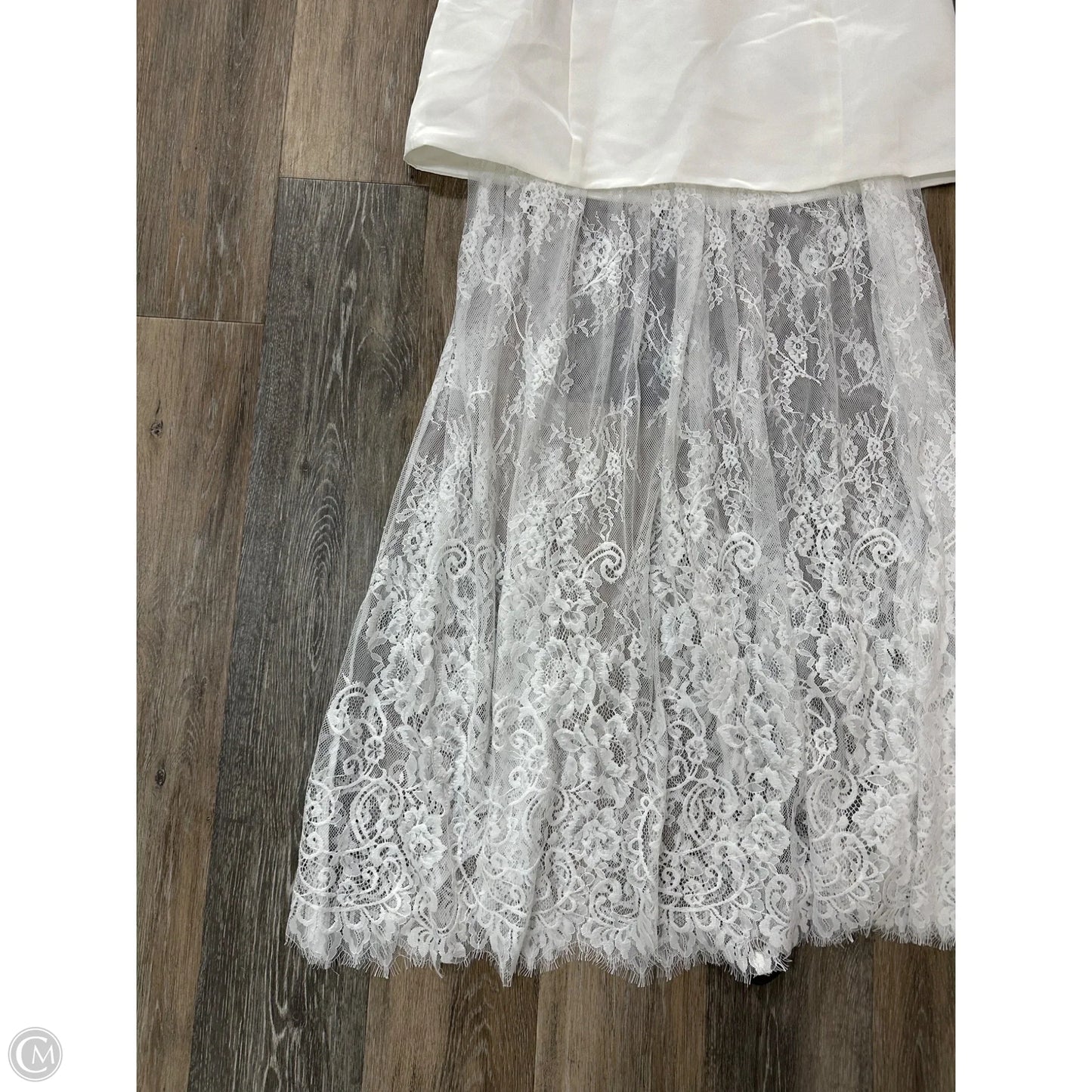 Dress Party Long By Lulus In White, Size: L