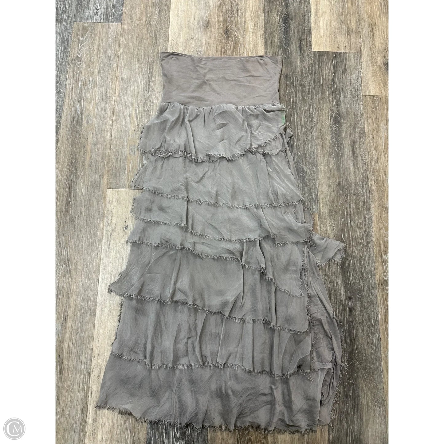 Skirt Maxi By Tina Stephens In Brown, Size: Osfm