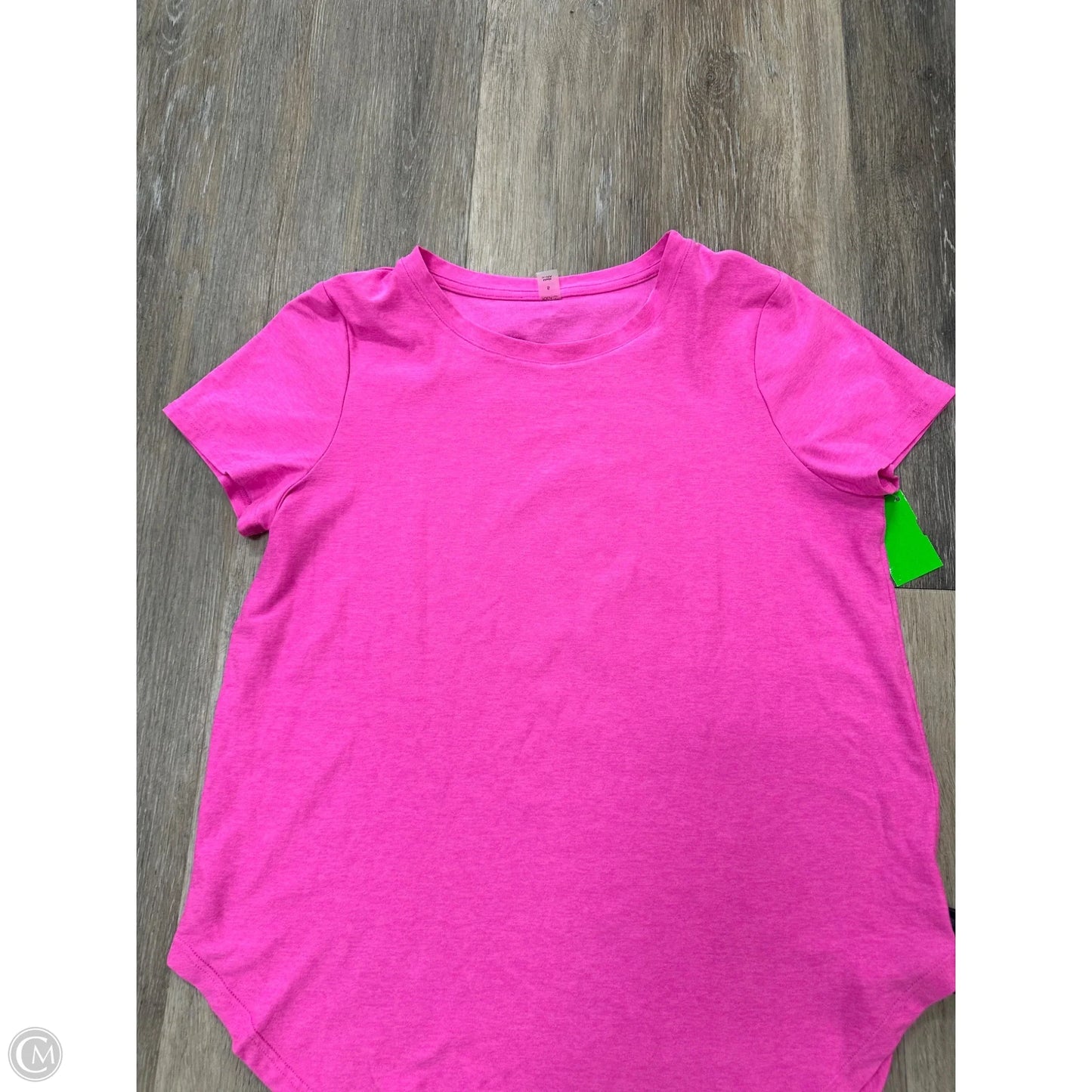 Athletic Top Short Sleeve By Beyond Yoga In Pink, Size: S