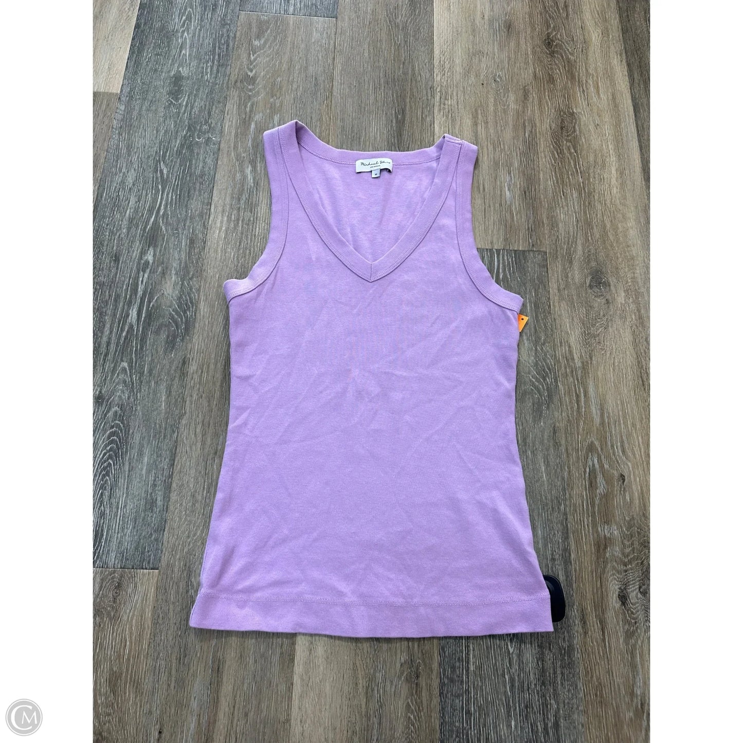 Tank Top By Michael Stars In Purple, Size: M
