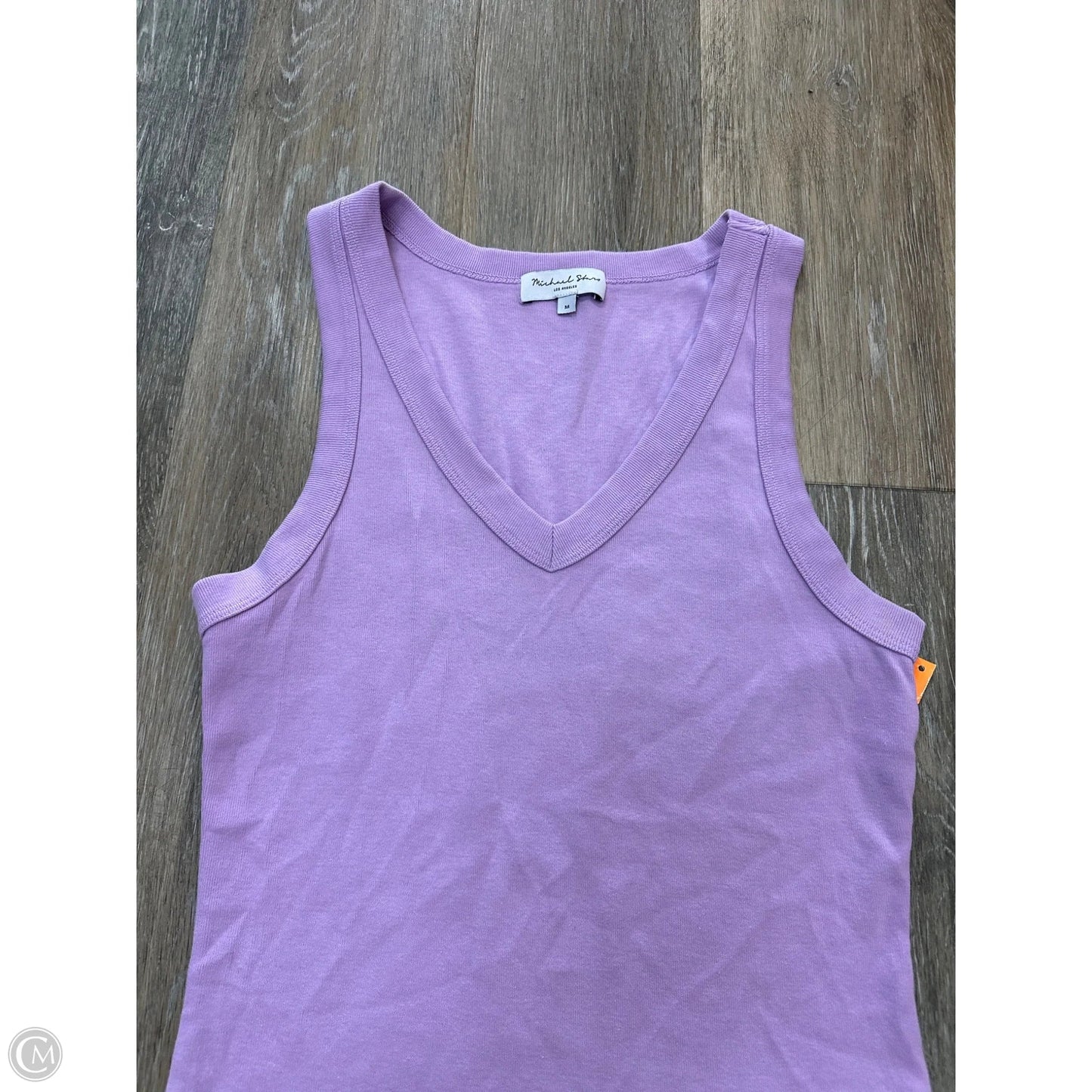 Tank Top By Michael Stars In Purple, Size: M