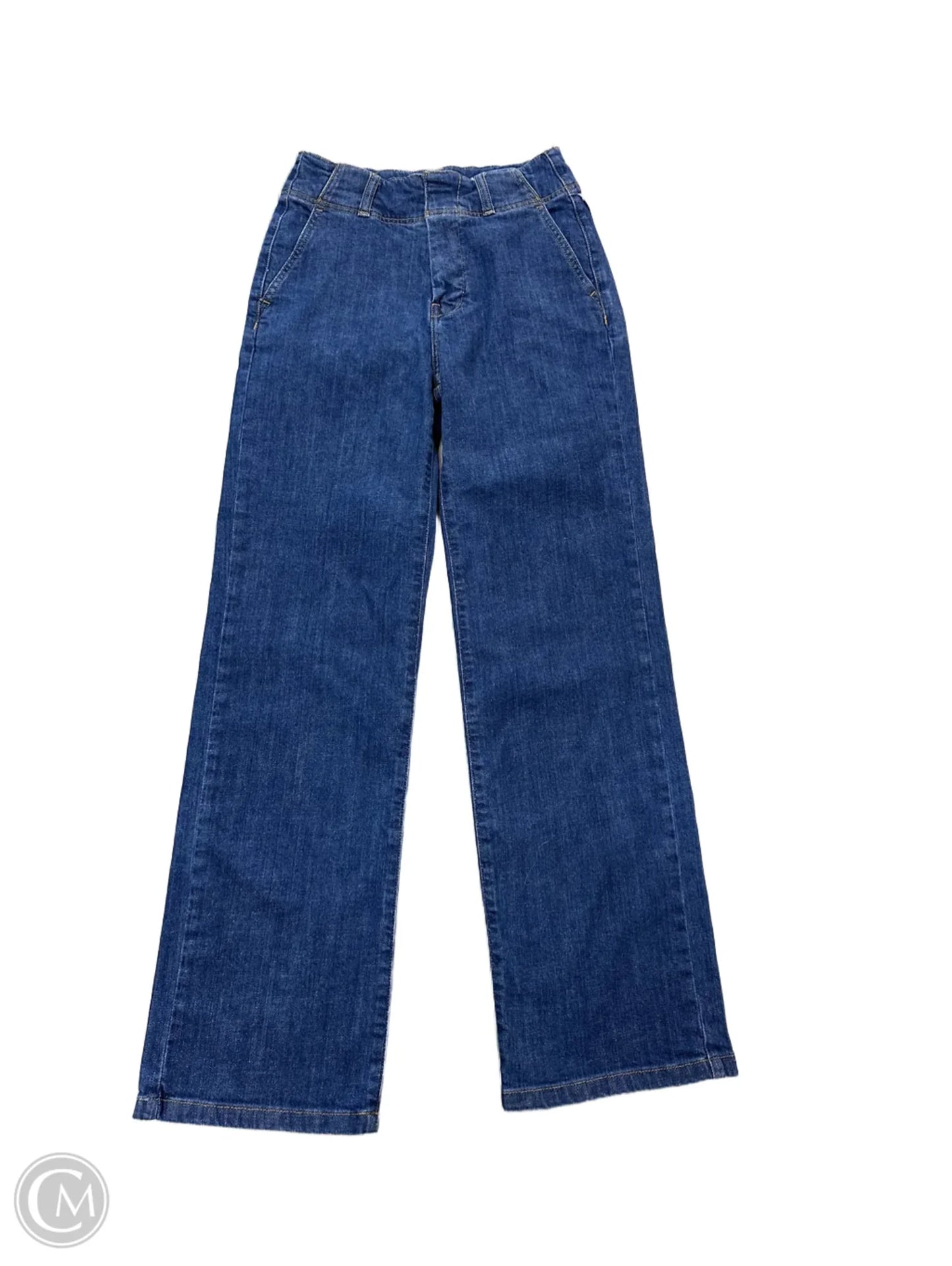 Jeans Straight By Pilcro In Blue Denim, Size: 0