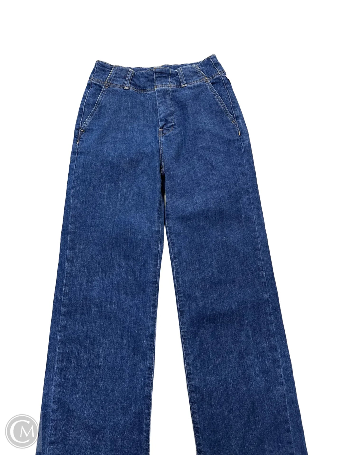 Jeans Straight By Pilcro In Blue Denim, Size: 0