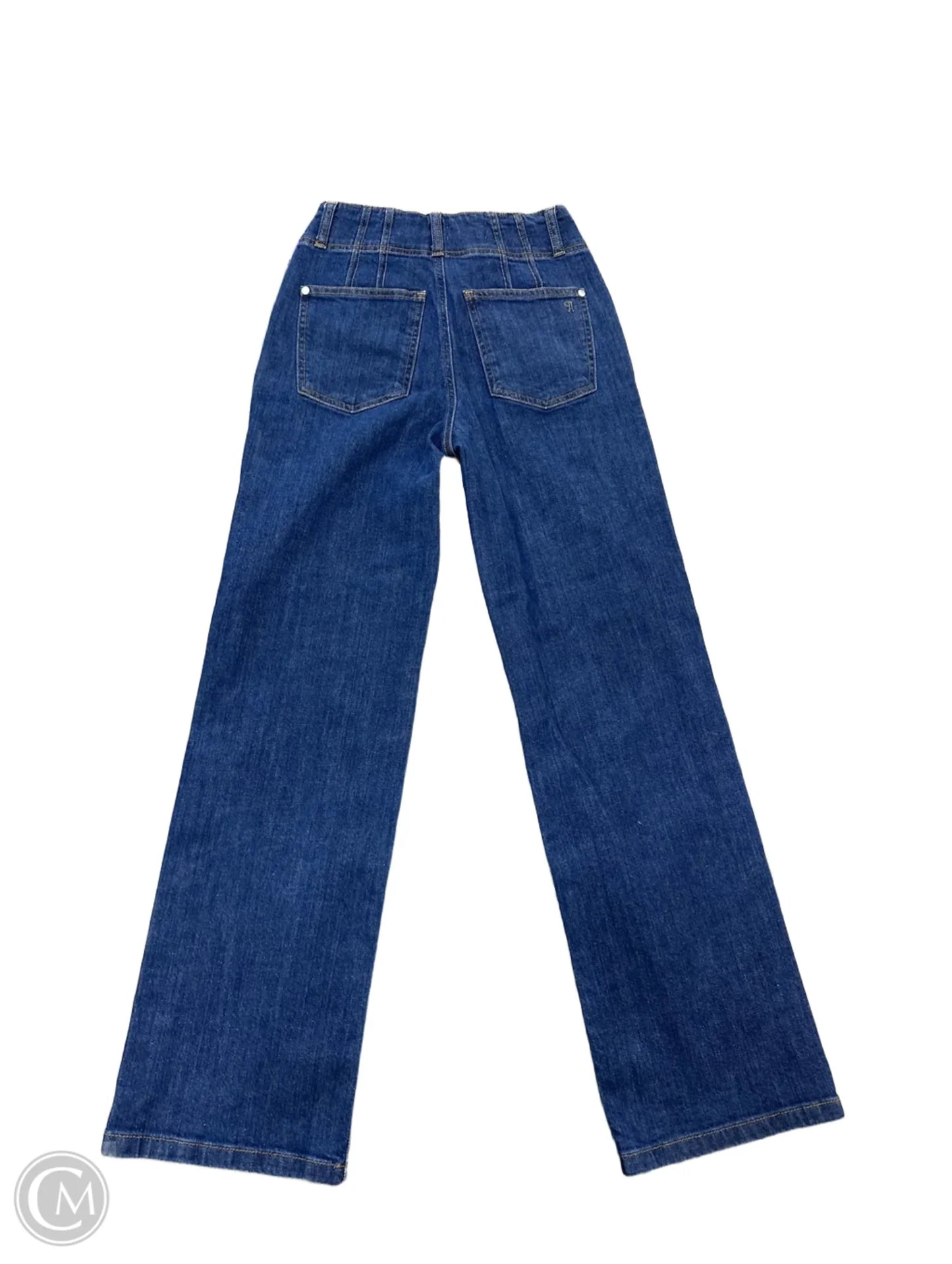 Jeans Straight By Pilcro In Blue Denim, Size: 0
