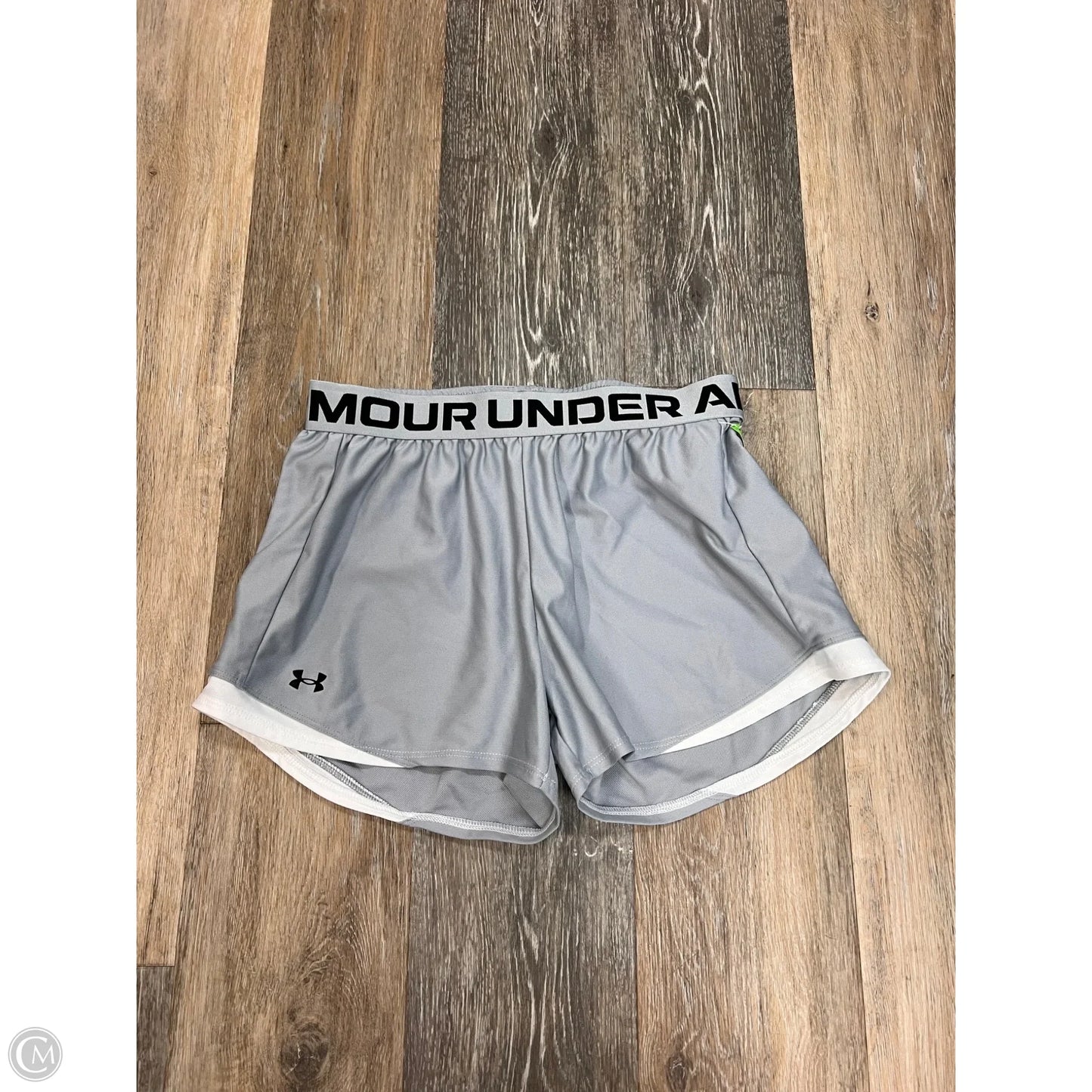Athletic Shorts By Under Armour In Grey, Size: S