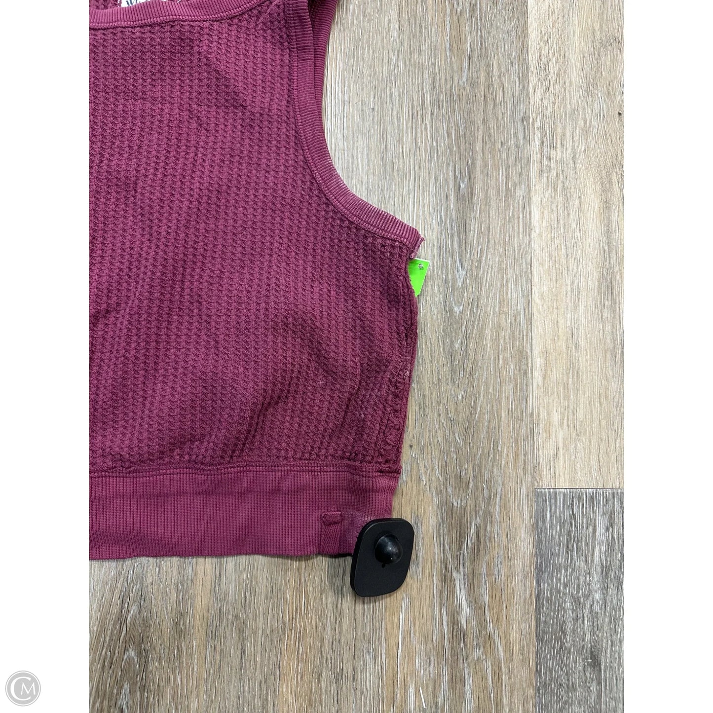 Tank Top By We The Free In Maroon, Size: Xs