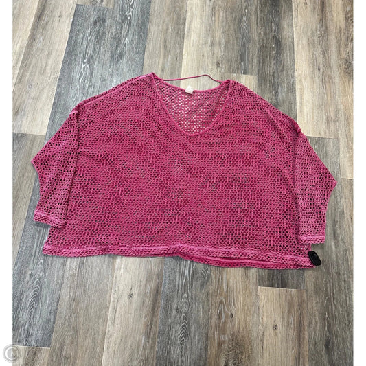 Sweater By We The Free In Pink, Size: M