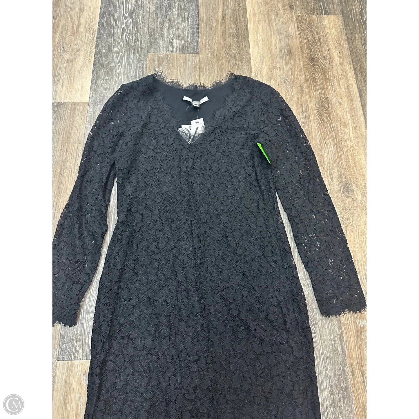Dress Designer By Diane Von Furstenberg In Black, Size: 10
