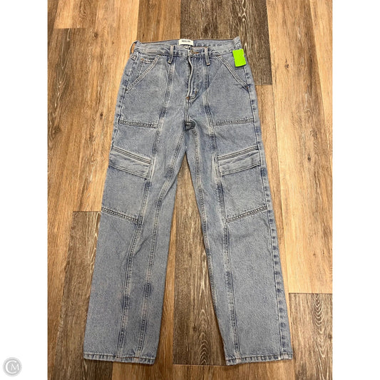 Jeans Straight By Agolde In Blue Denim, Size: 2/26