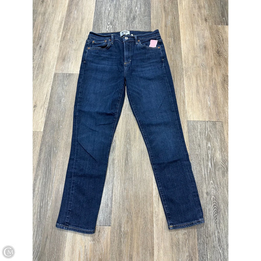 Jeans Skinny By Agolde In Blue Denim, Size: 8