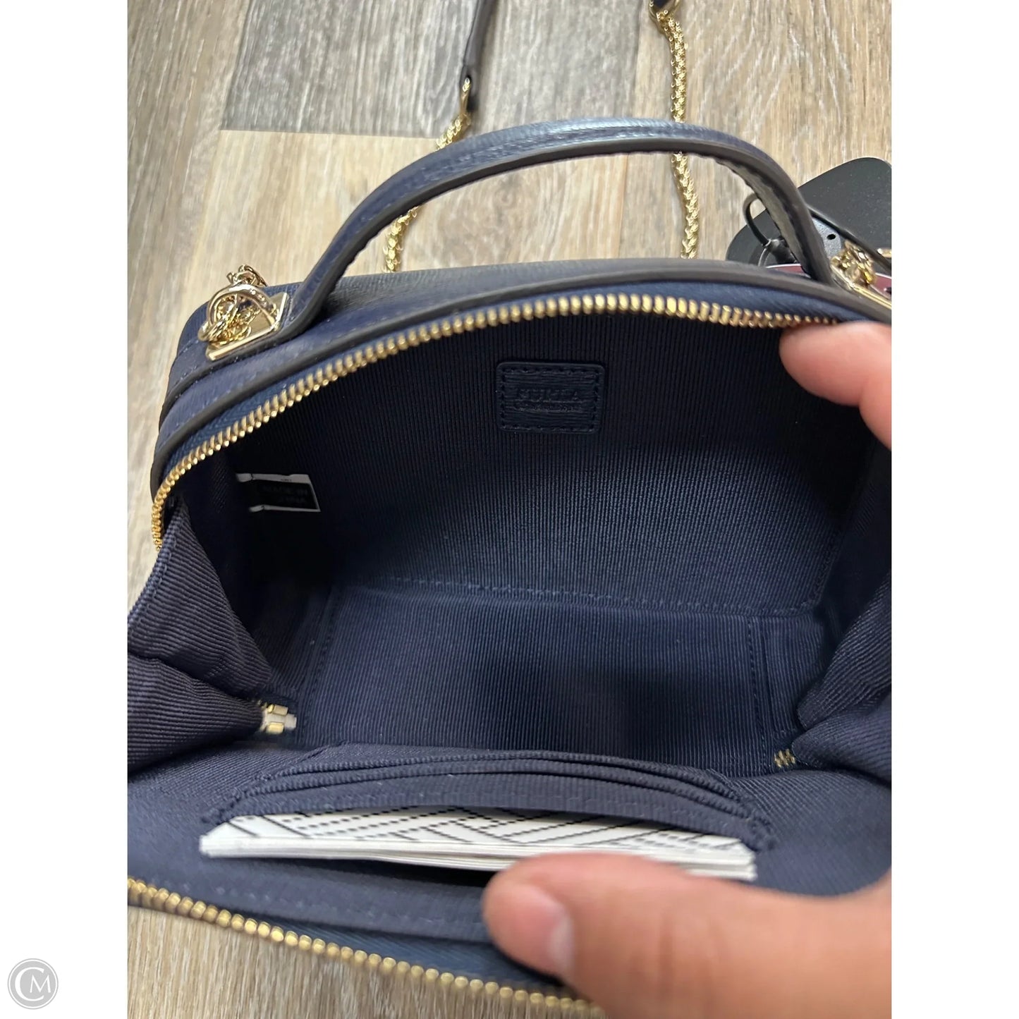 Crossbody Designer By Furla, Size: Small