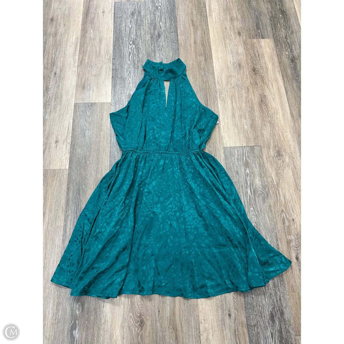 Dress Casual Short By Anthropologie In Teal, Size: L