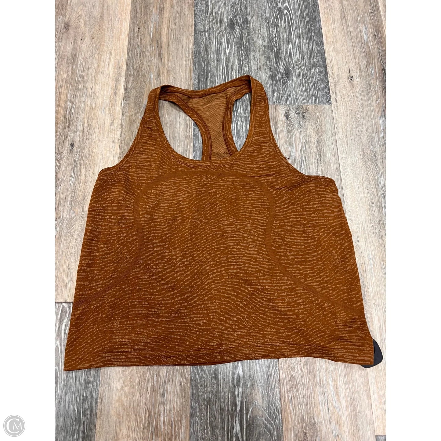 Athletic Tank Top By Lululemon In Tan, Size: 16