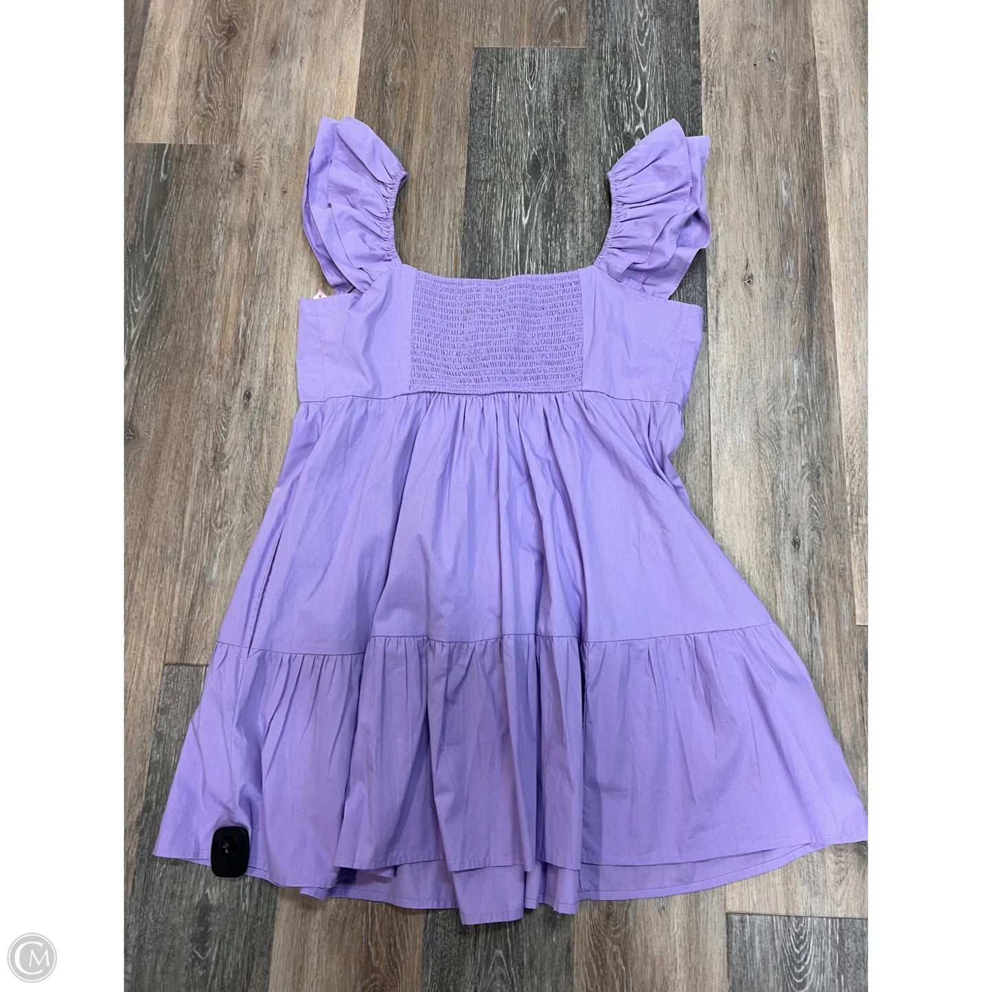 Dress Casual Short By Abercrombie And Fitch In Purple, Size: Xl