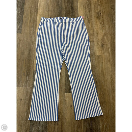 Pants Dress By J. Crew In Striped Pattern, Size: 14