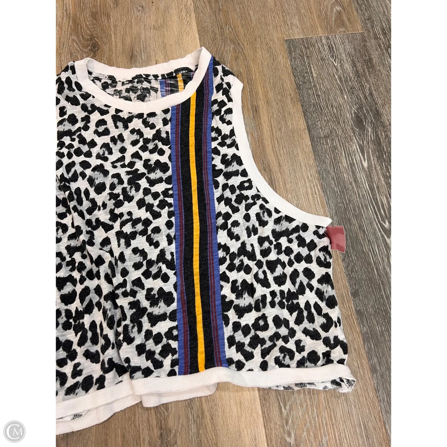 Tank Top By Free People In Animal Print, Size: L