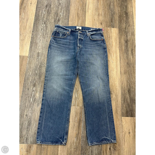 Jeans Straight By Citizens Of Humanity In Blue Denim, Size: 6