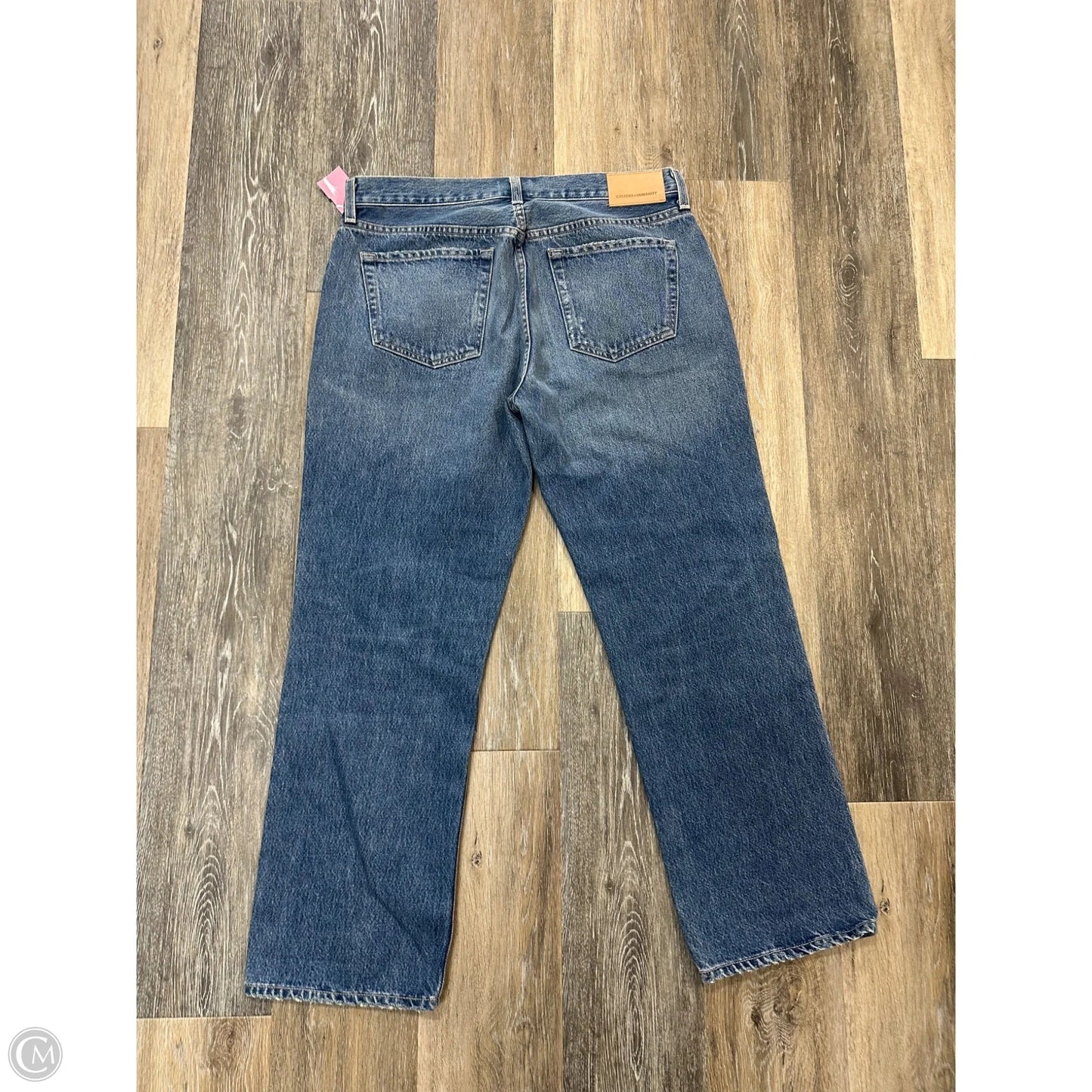 Jeans Straight By Citizens Of Humanity In Blue Denim, Size: 6