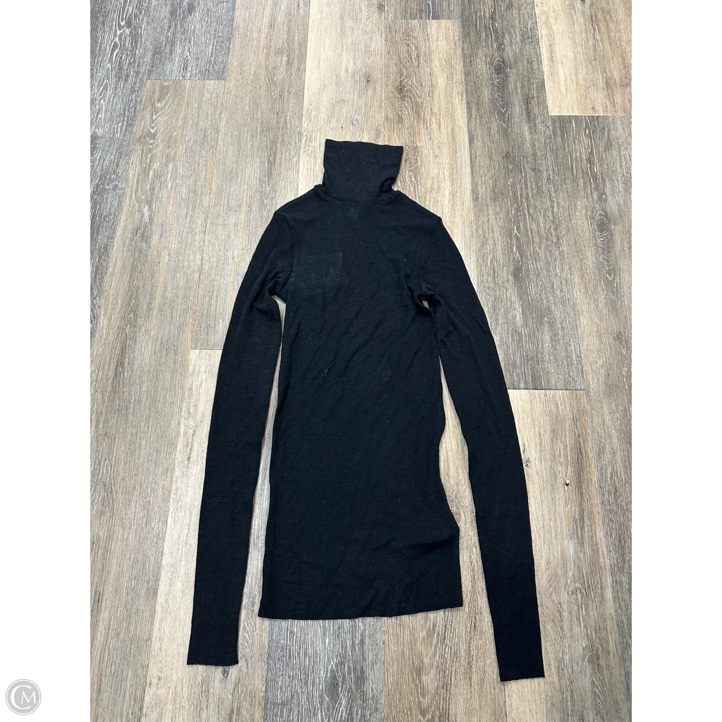 Top Long Sleeve By Cos In Black, Size: Xs