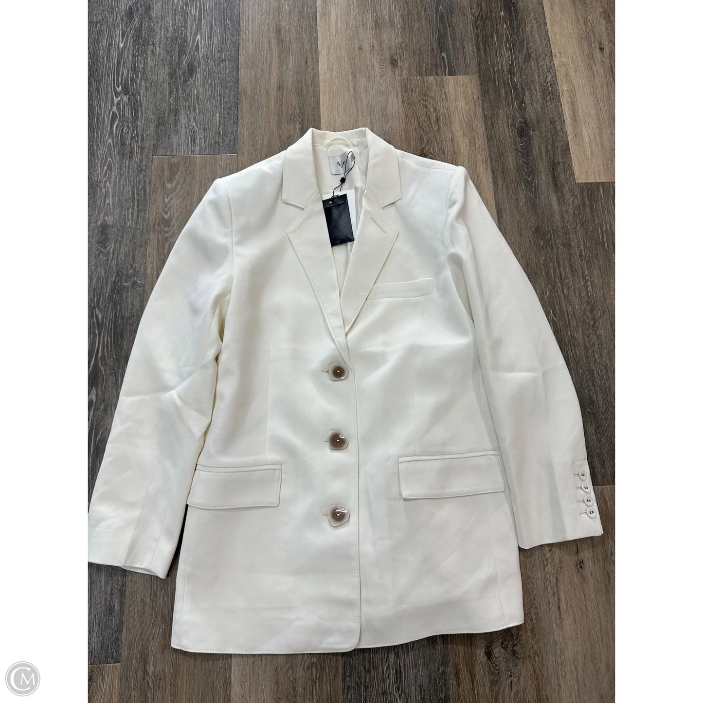 Blazer By Aje In White, Size: 2
