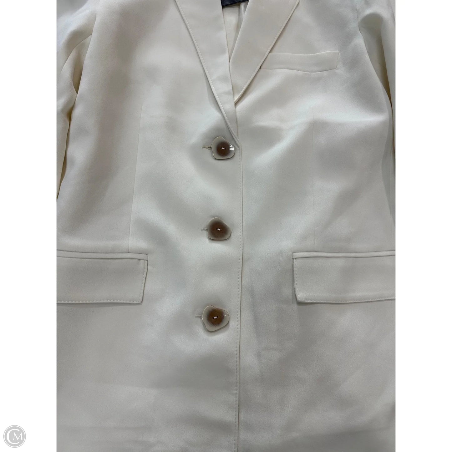 Blazer By Aje In White, Size: 2